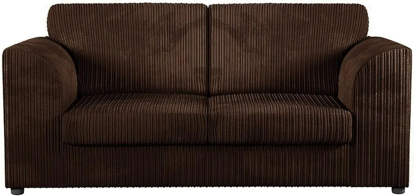 Jumbo Cord  3 Seater Full Back Sofa