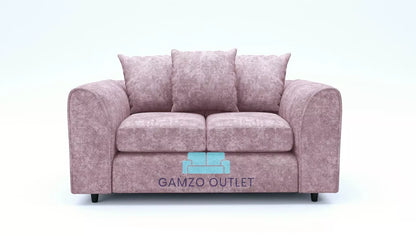 Alaska Fabric 2 Seater Scatter Back Sofa