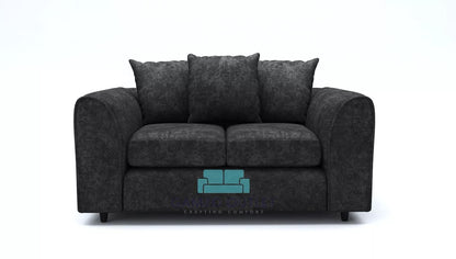 Alaska Fabric 2 Seater Scatter Back Sofa