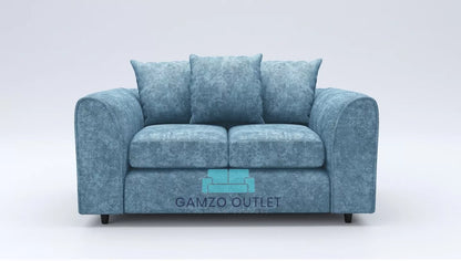 Alaska Fabric 2 Seater Scatter Back Sofa