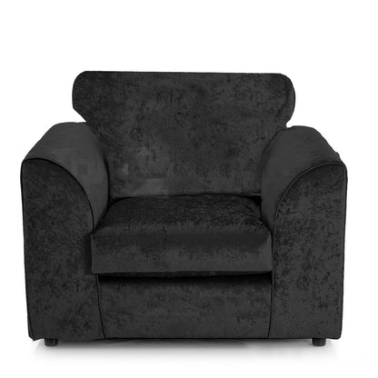 Crushed Velvet Arm Chair