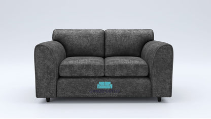 ALASKA FABRIC 2 SEATER FULL BACK SOFA