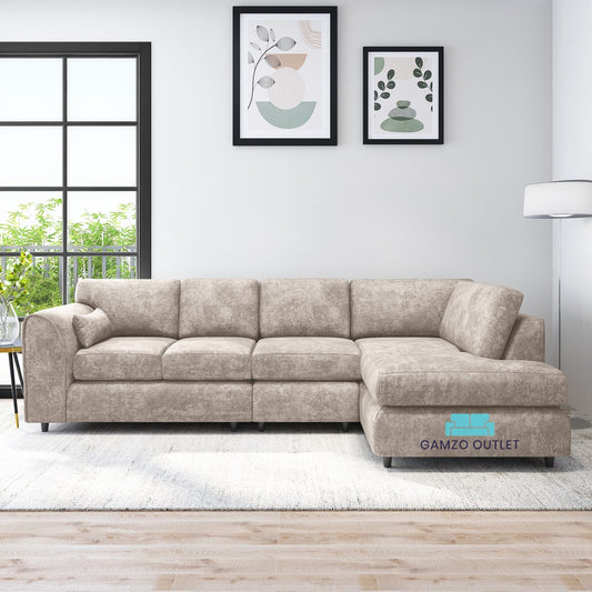 Alaska Full Back XL L Shape Sofa