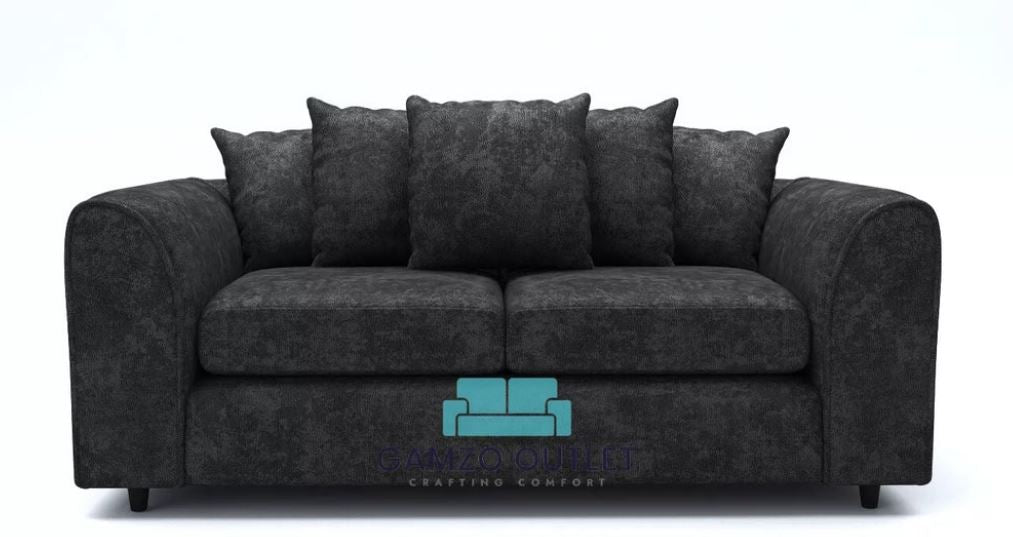 ALASKA FABRIC SCATTER BACK SOFA SET