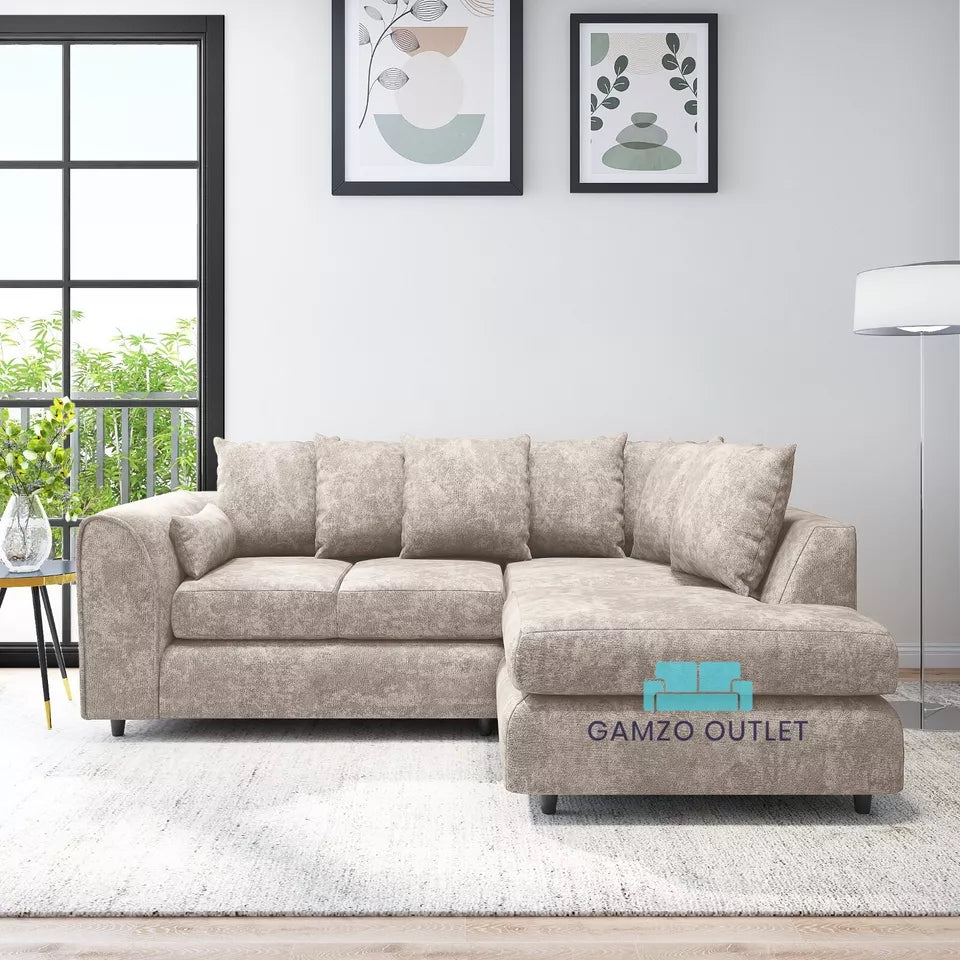 Alaska Scatter Back L Shape Sofa