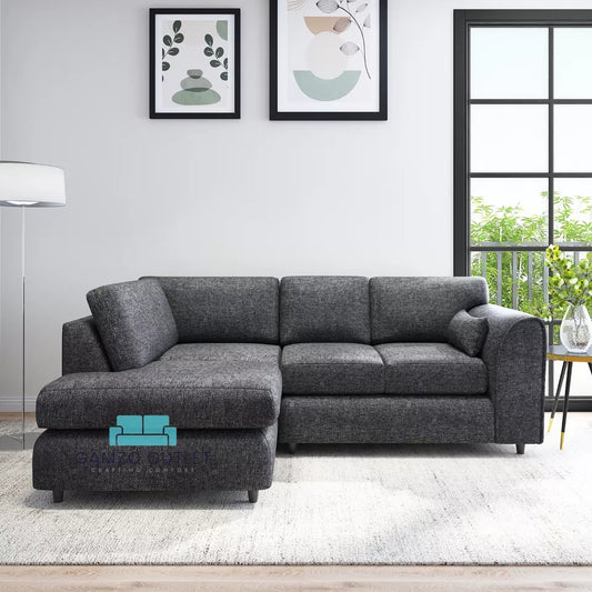 Lisbon Full Back L Shape Sofa