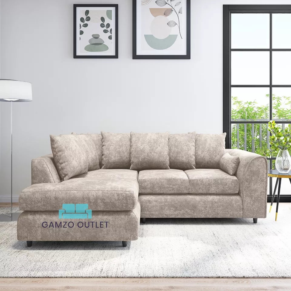 Alaska Scatter Back L Shape Sofa