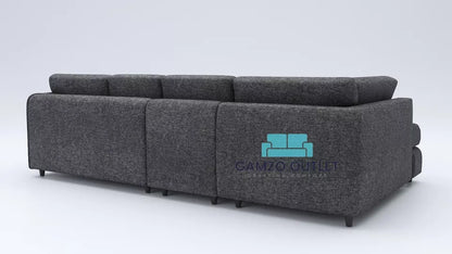 Lisbon Full Back XL L Shape Sofa