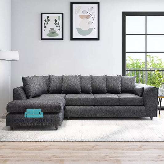 Lisbon Scatter Back XL L Shape Sofa